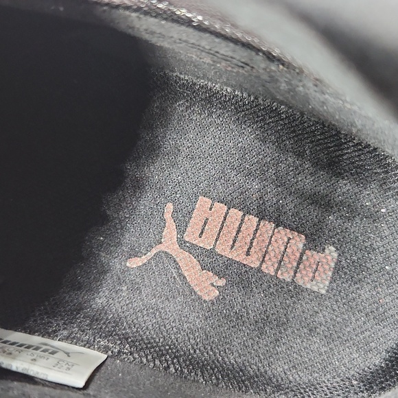 PUMA Phenom Black Pull On Sneakers Women's Size 6 - Picture 7 of 8